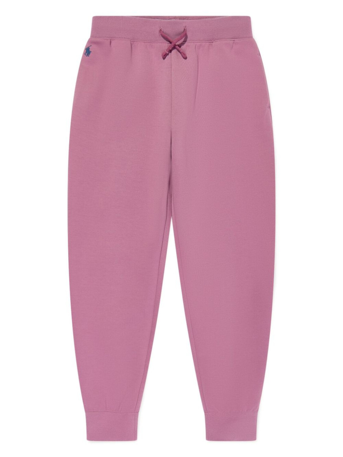 

POLO RALPH LAUREN KIDS брюки с вышивкой Polo Pony, фиолетовый