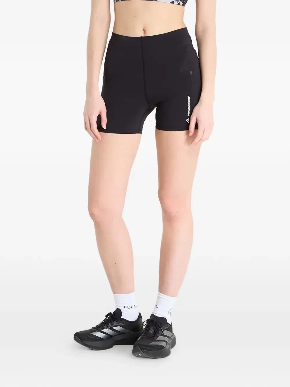Короткие шорты Hermanos Kourmori Adidas, черный