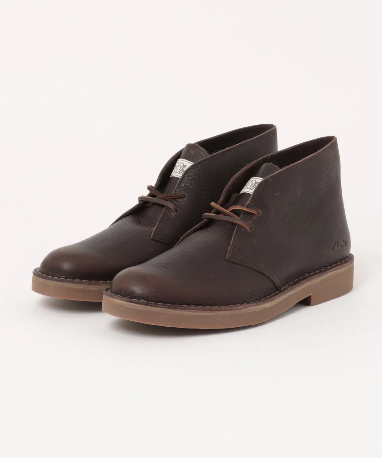 Ботинки Clarks Desert Boot Evo 200th Anniversary, премиальная кожа, тёмно-коричневый