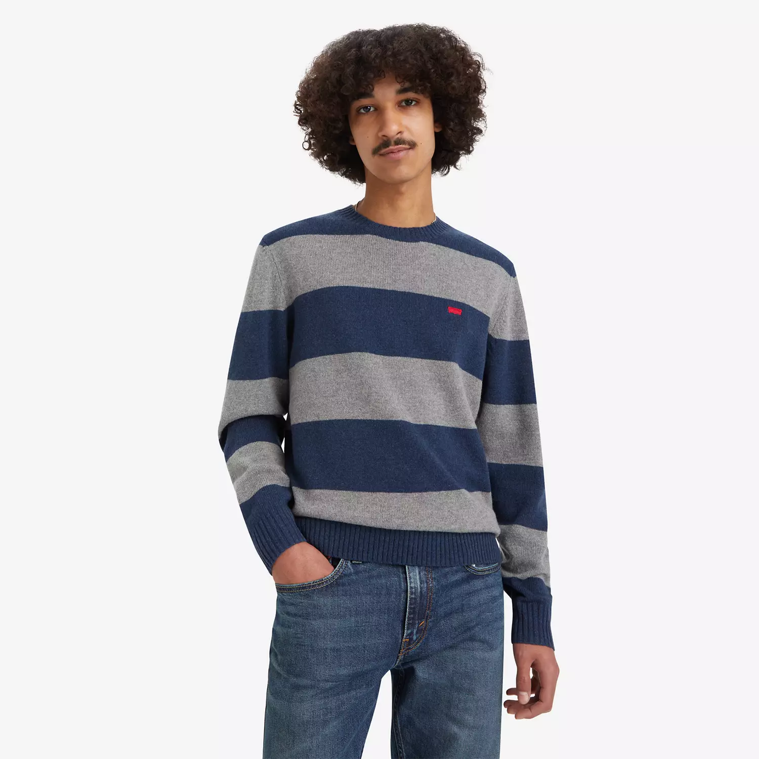 

Оригинальный свитер с домашним знаком Levi's, мультиколор