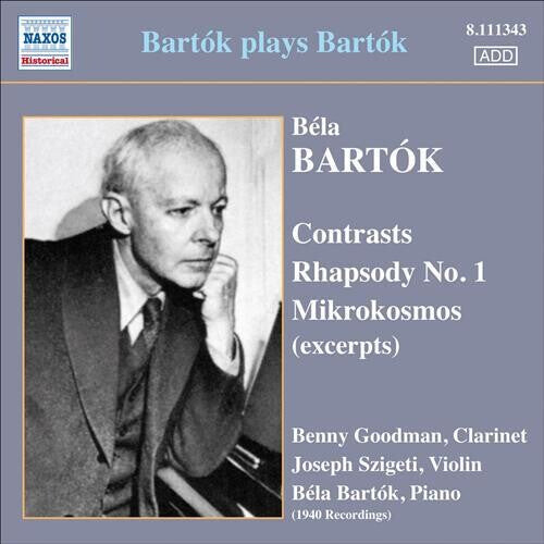 

CD диск Bartok: Bartok/Szigeti/Goodman: Contrast/Mikrokosmos