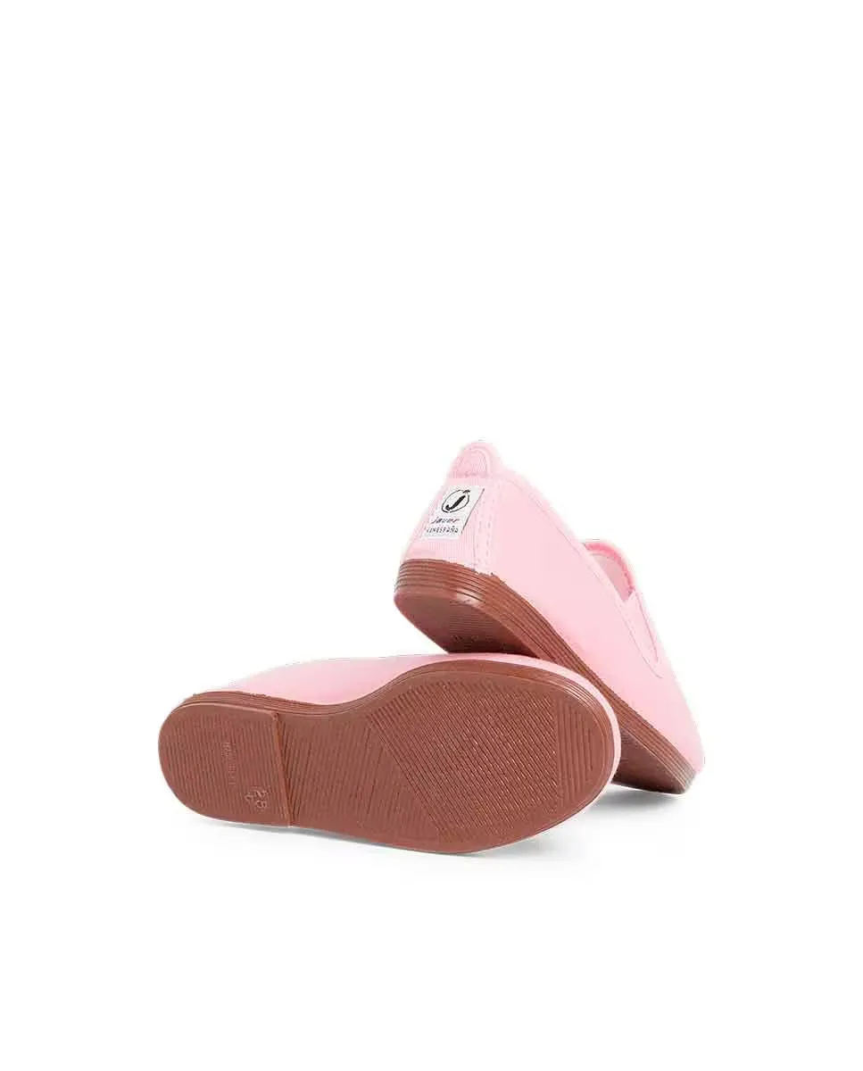 Детские походные кроссовки кунг-фу из парусины Pisamonas, цвет Rosa — фото 3
