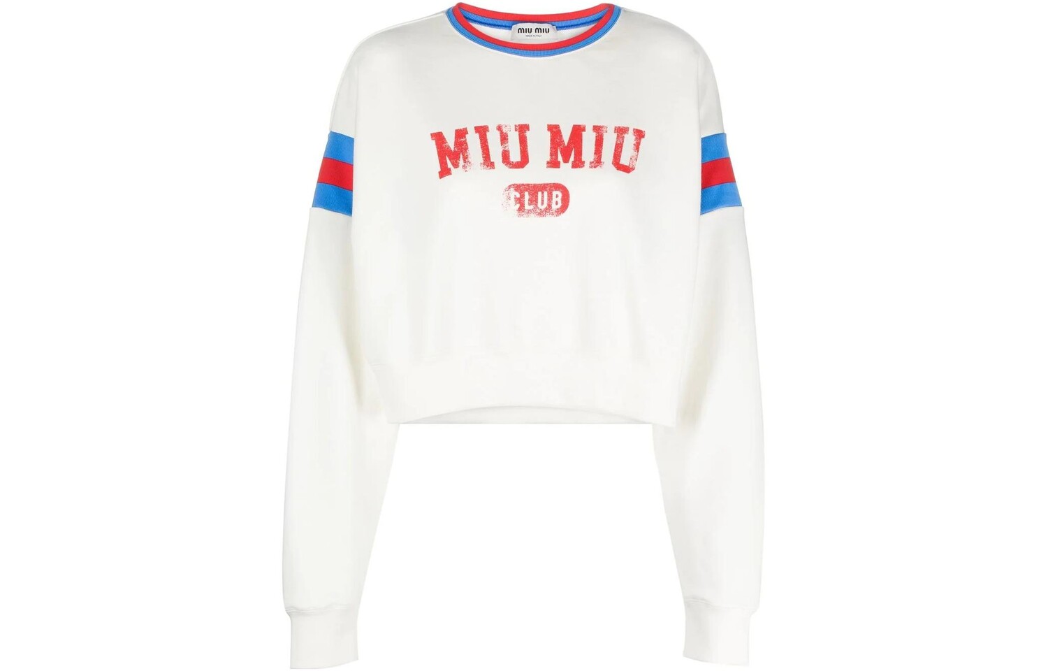 

Толстовка женская белая Miu Miu