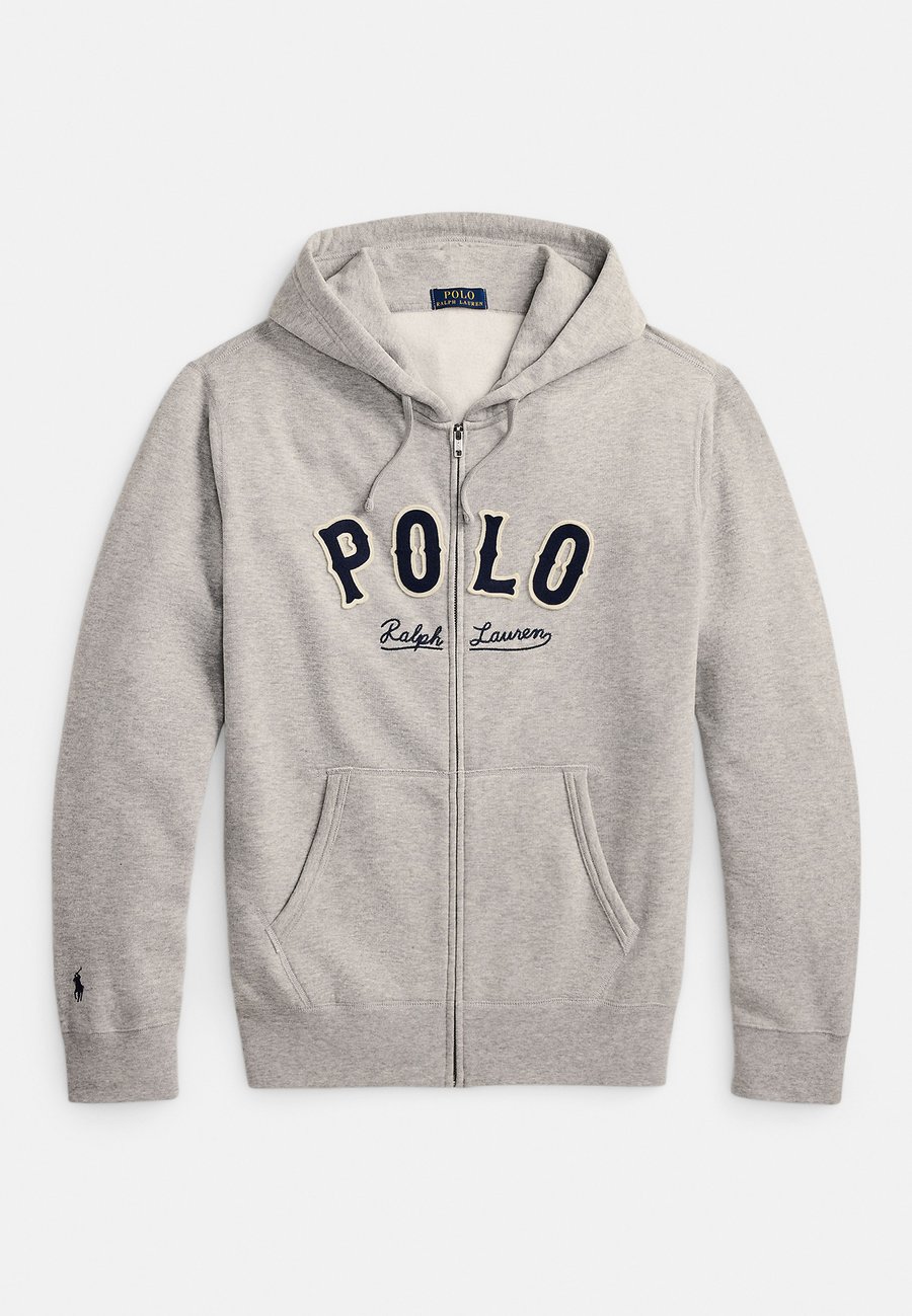 Худи Polo Ralph Lauren THE FLEECE WESTERN-LOGO HOODIE, Andover Heather/Grey — фото 4
