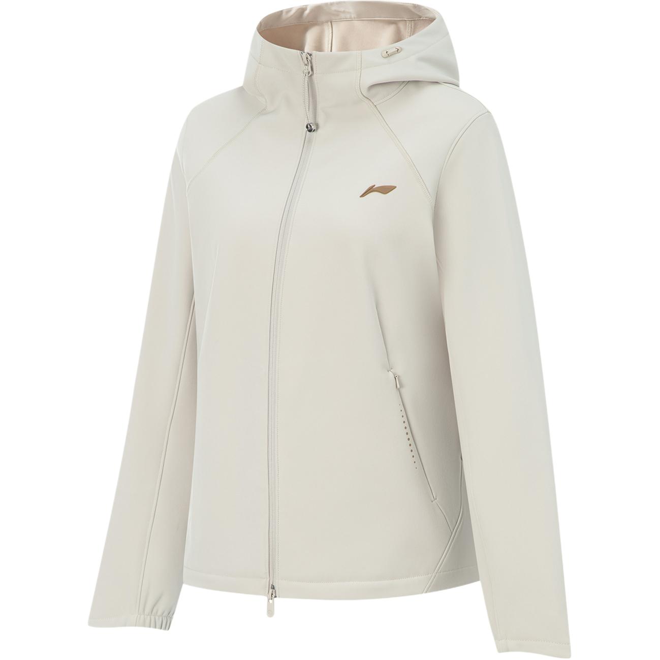

LINING Фитнес куртка тренч женская, Silver Fish Gray