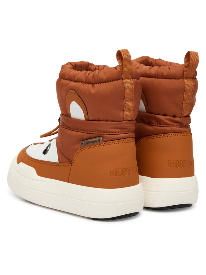 Снегоступы Moon Boot Mb Jr Park Tube Mid Animal Wp 80D3440100 S, коричневый — фото 3