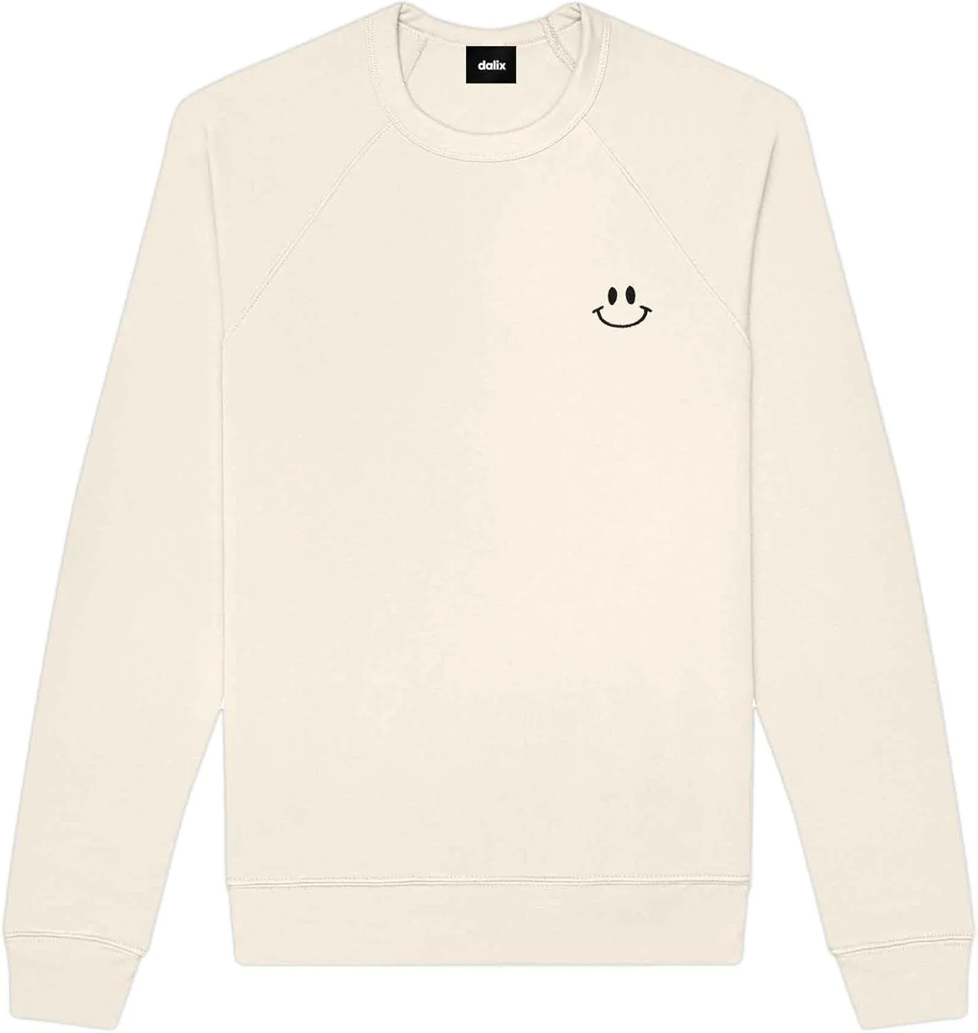 

DALIX свитшот с вышивкой улыбающегося лица