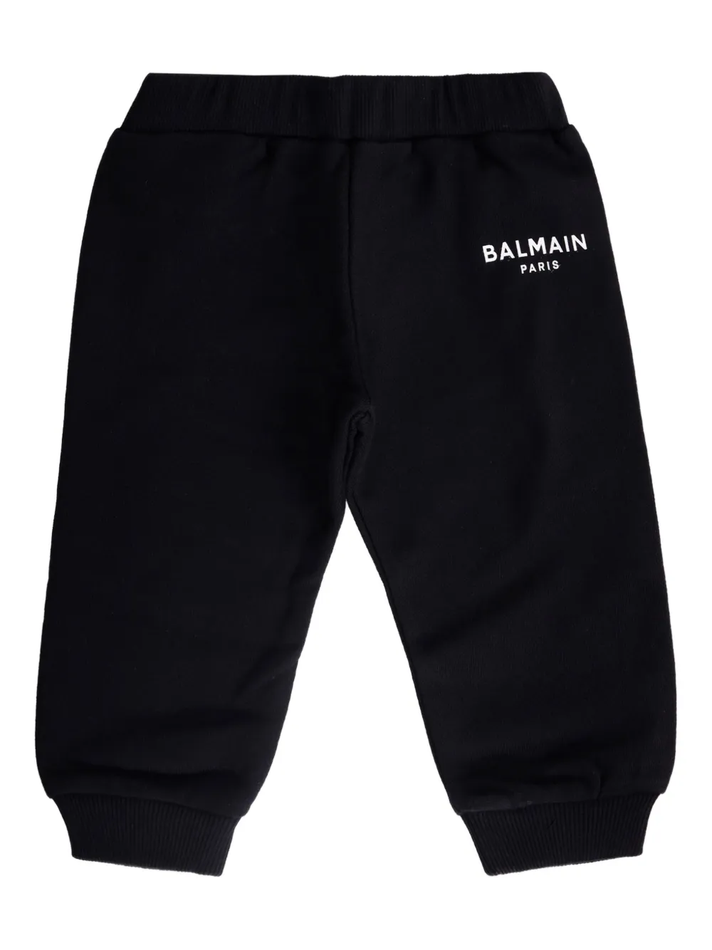 

Спортивные брюки с логотипом Balmain Kids, черный