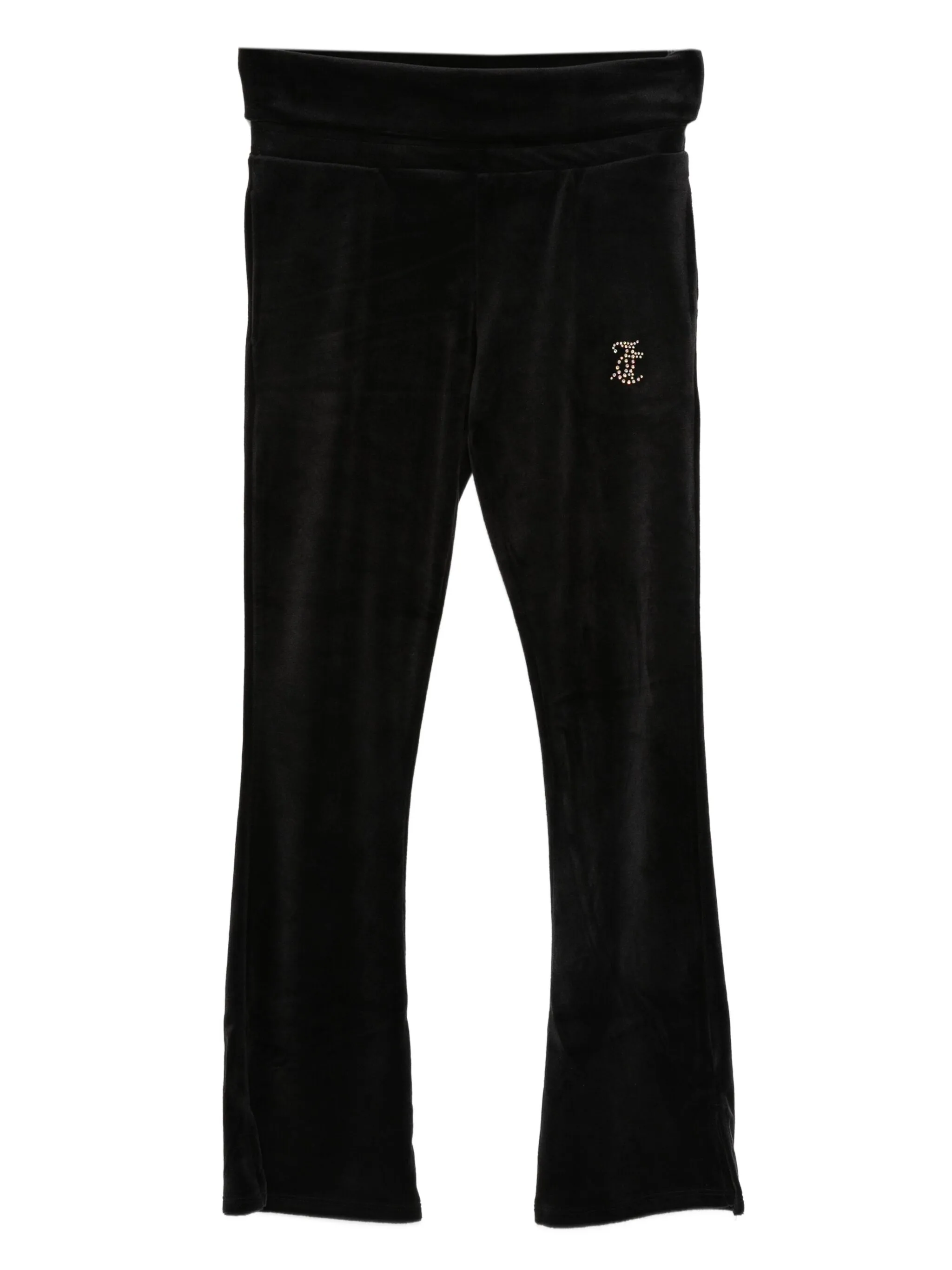 

Брюки со стразами Juicy Couture Kids, черный