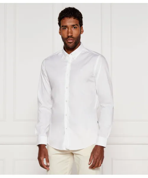 

Рубашка H-roan-bd-e-c1-253 Slim fit Boss, белый