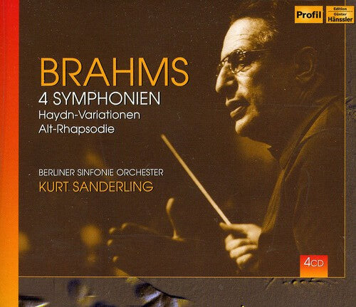 

CD диск Brahms / Sanderling / Markert / Rcb / Bsyo: 4 Symphonies