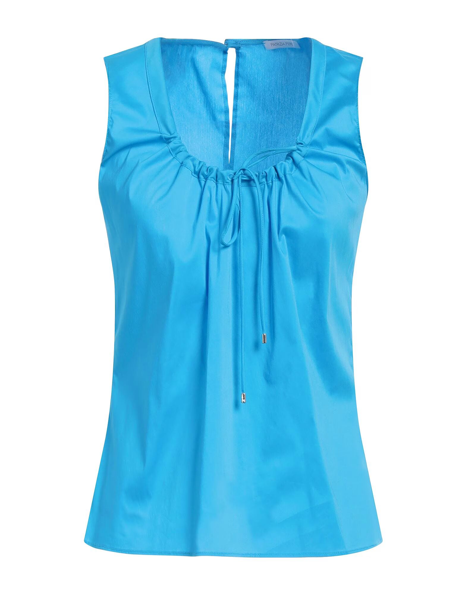 

Топ Patrizia Pepe, лазурный