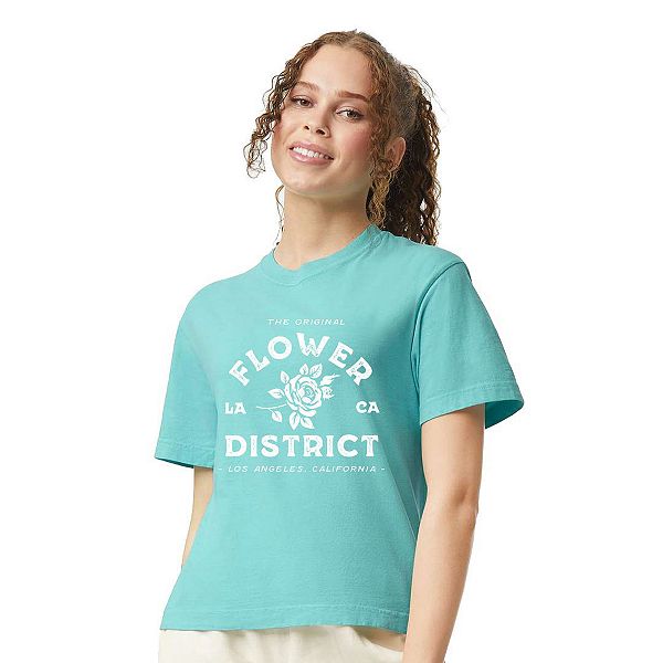 

Футболка Flower District расслабленного кроя кроп Simply Sage Market, Chalky Mint, Зеленый, Футболка Flower District расслабленного кроя кроп Simply Sage Market, Chalky Mint