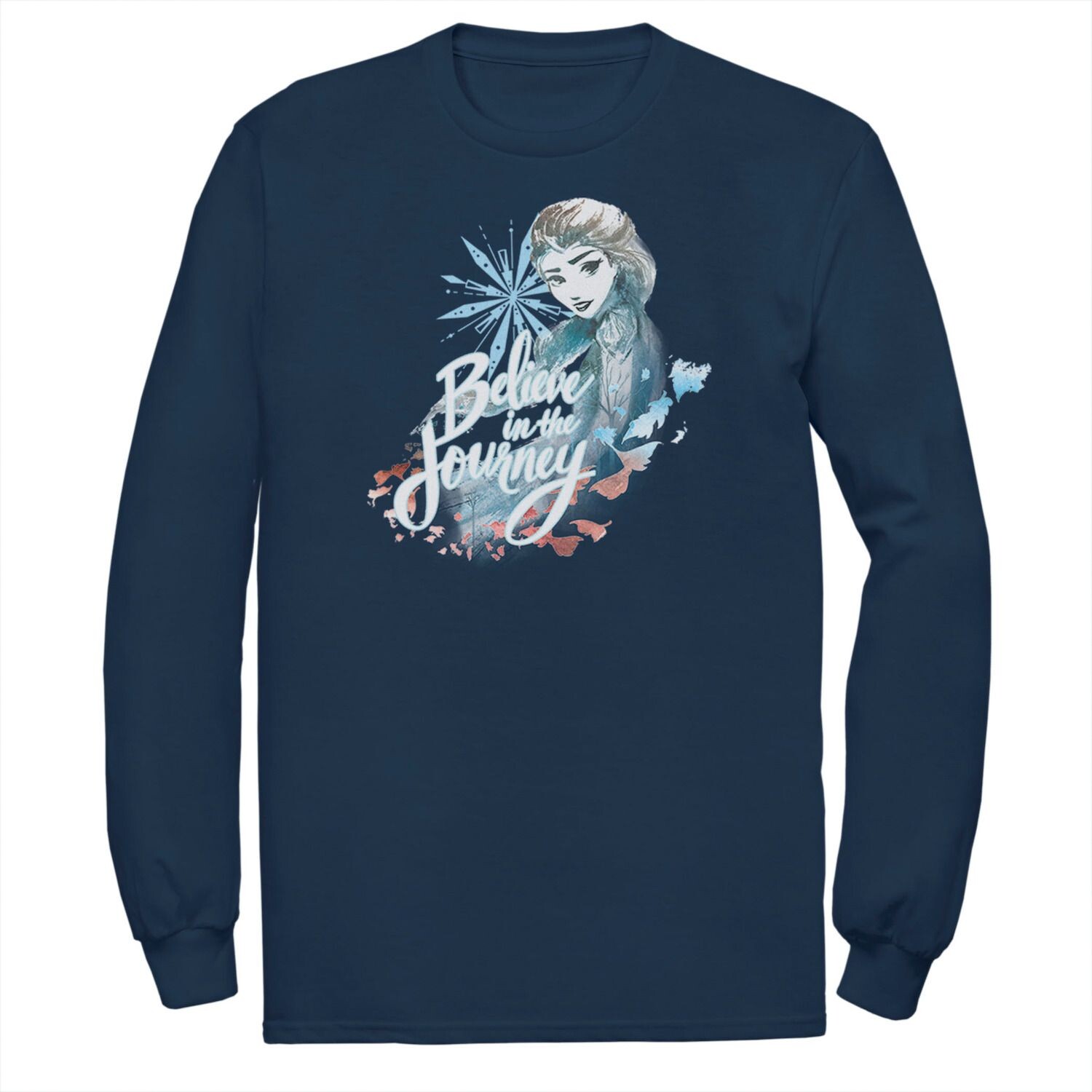 

Мужская футболка Frozen 2 Elsa Believe In The Journey Licensed Character
