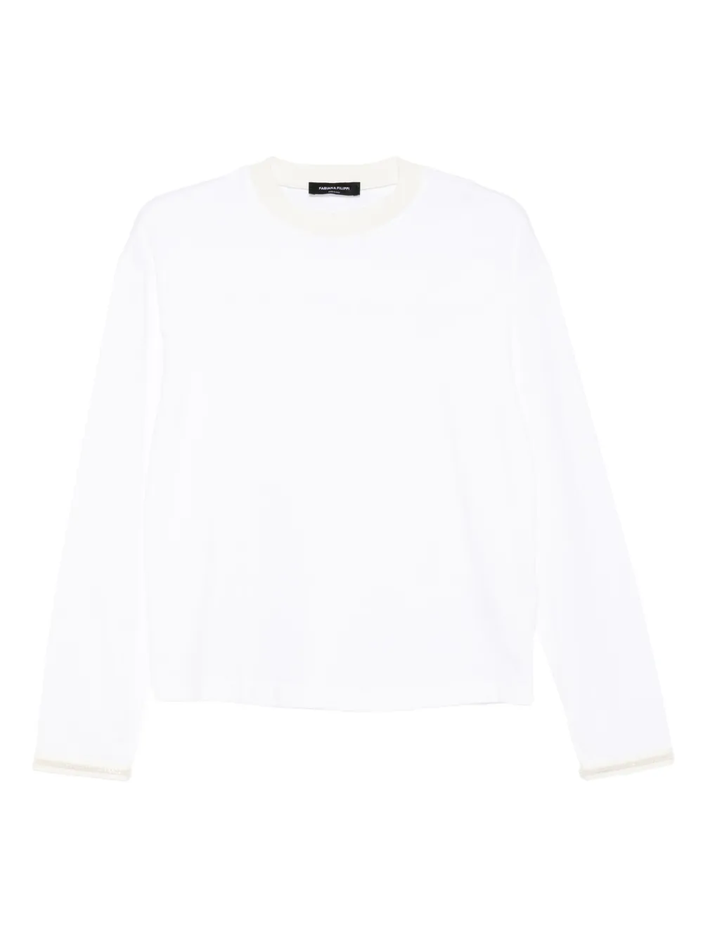 

Декорированный свитер Fabiana Filippi, белый