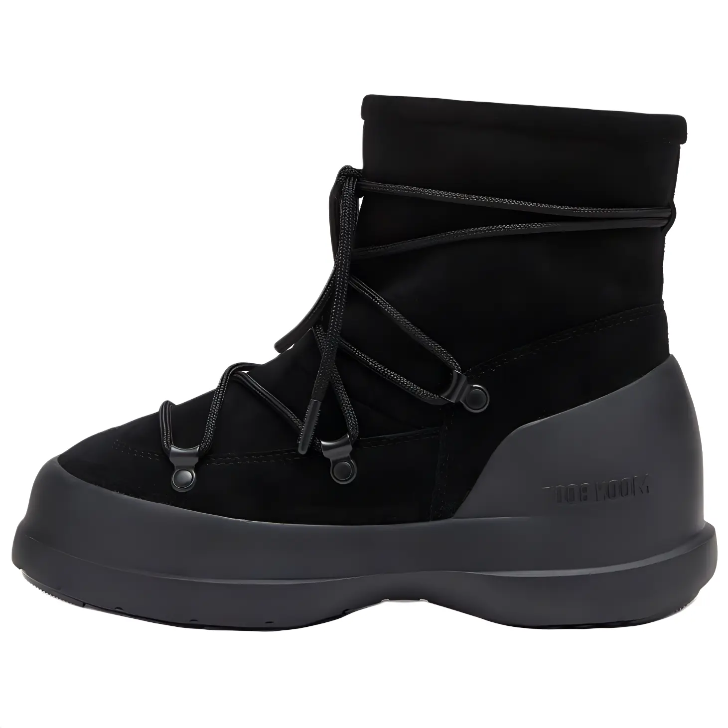 

Зимние ботинки женские черный Moon Boot