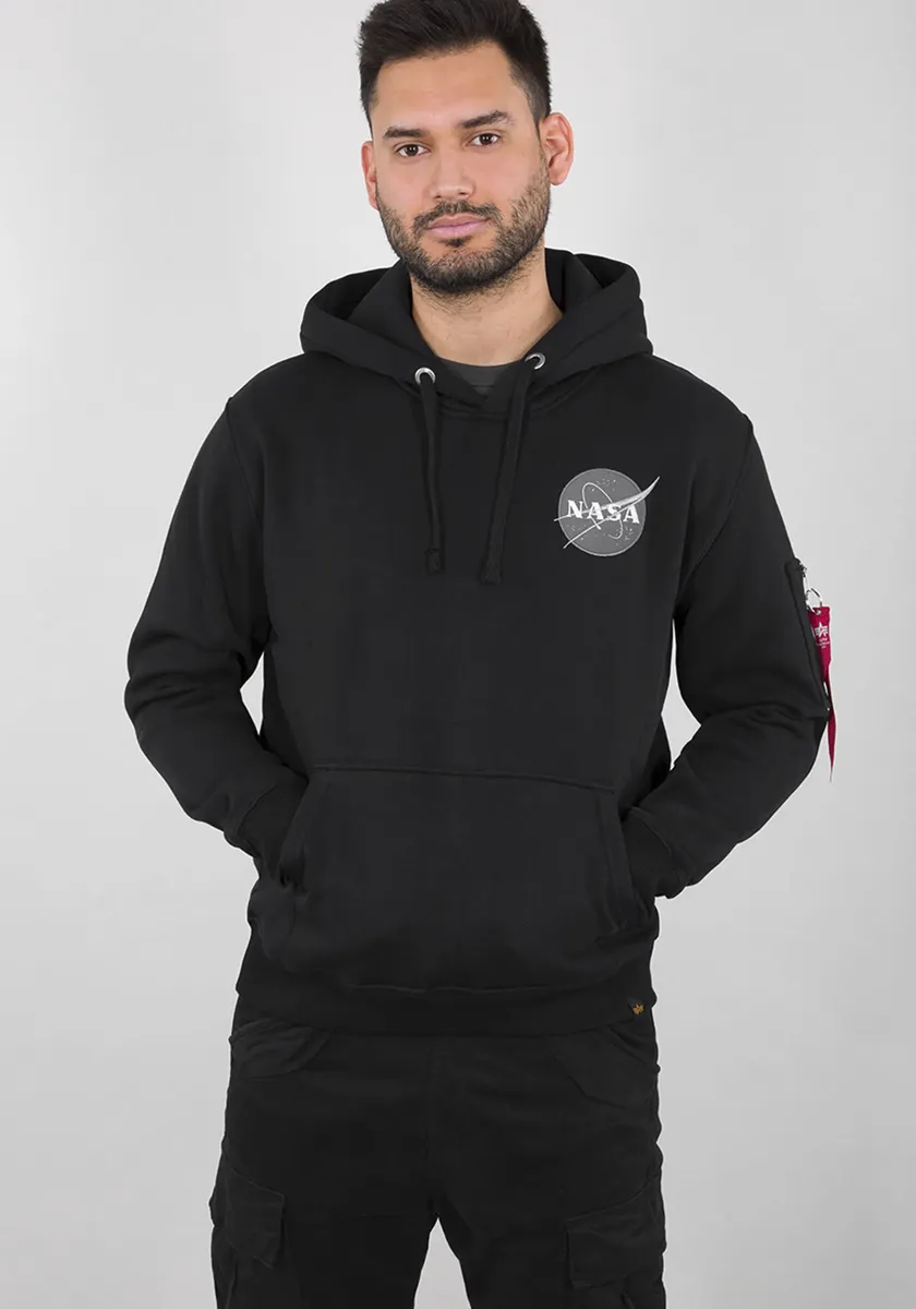 

Толстовка с капюшоном Alpha Industries "Space Shuttle Hoody Sweat", черный