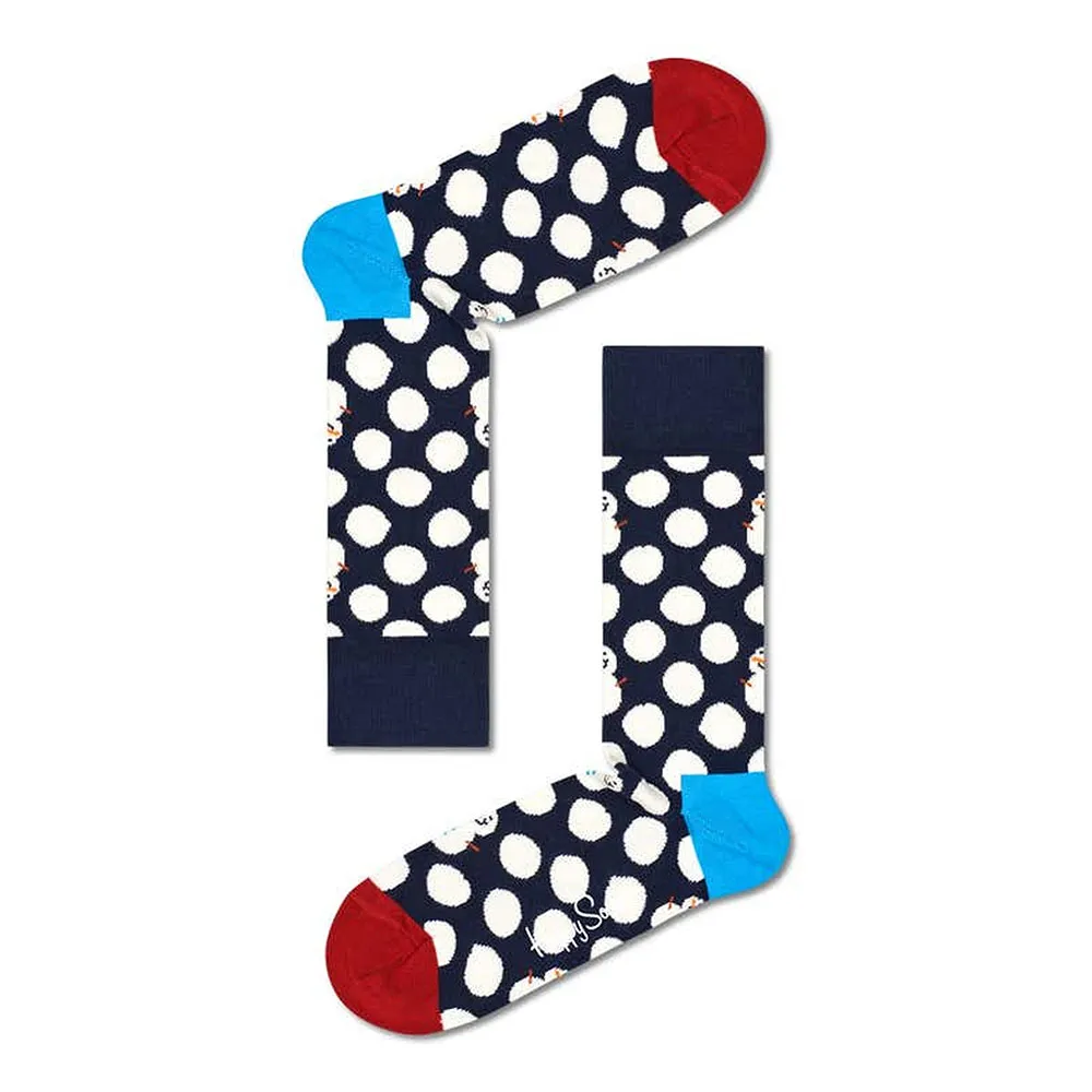 

Носки Happy Big Dot Liner Sock blue Size 41-46 long, синий