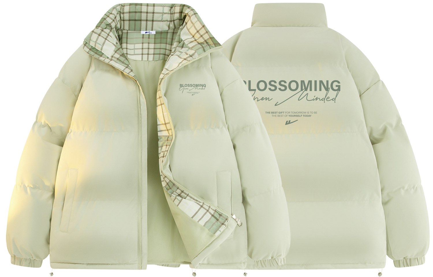 

WARRIOR Пуховик унисекс, Lime Green