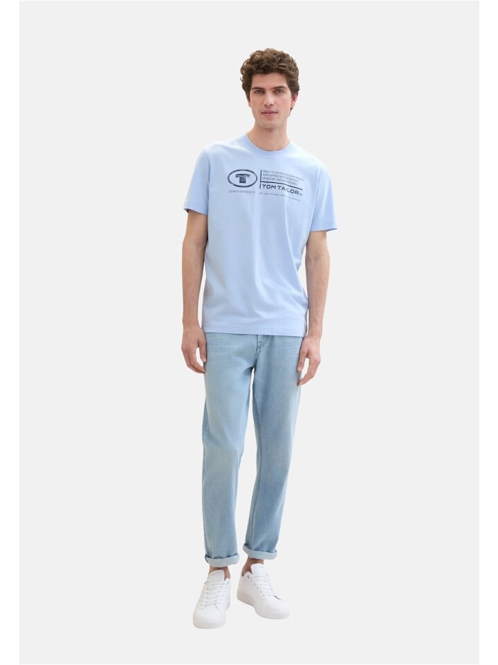 

Футболка Tom Tailor T-Shirt, светло-синий