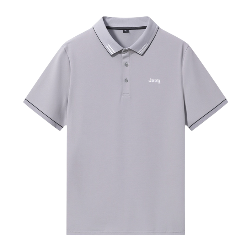 

Футболка поло Unisex Outdoor Luxury Collection Jeep, smoke серый