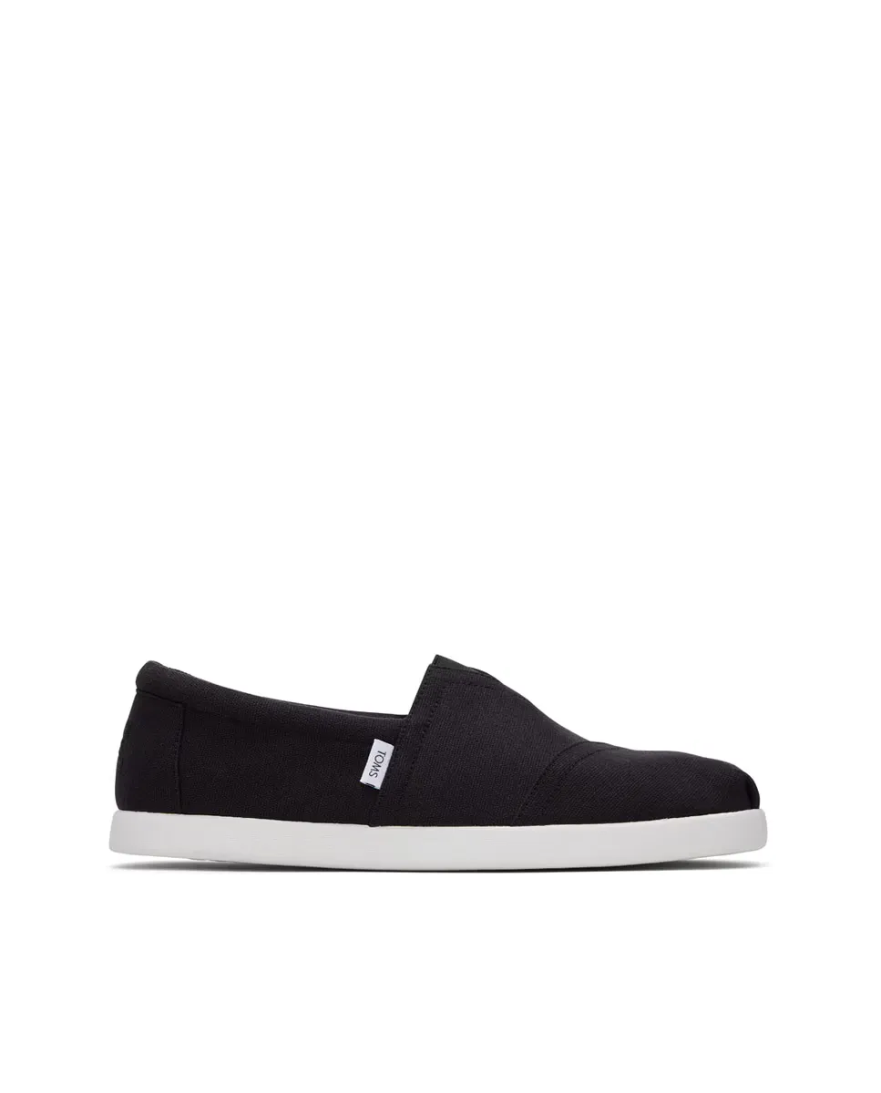 

Мужские эспадрильи из переработанного текстиля Toms, чёрный