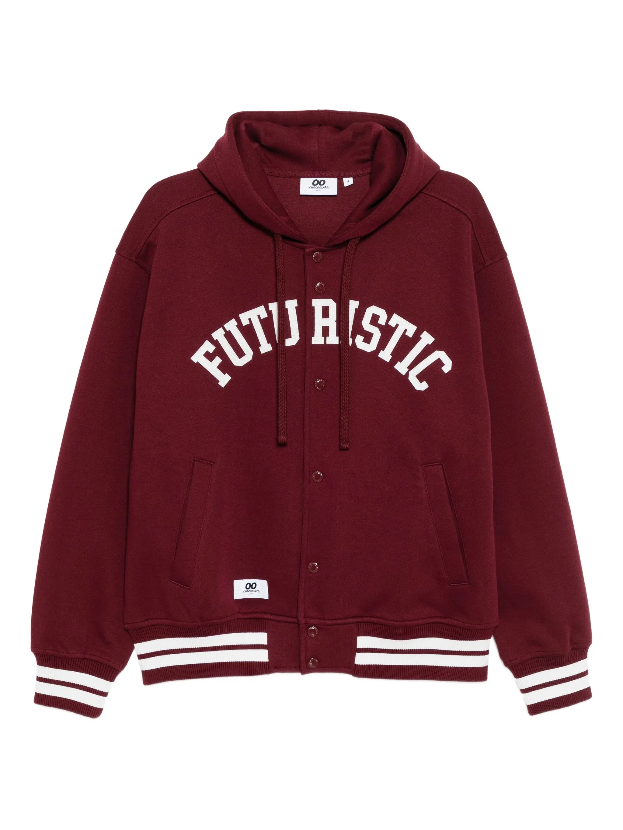 

Худи с вышивкой Chocoolate, красный