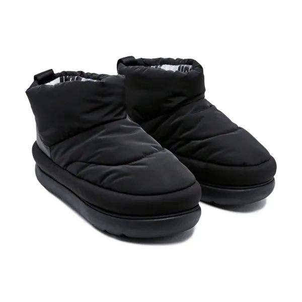 Ботинки утепленные UGG с добавлением кожи, черный — фото 2