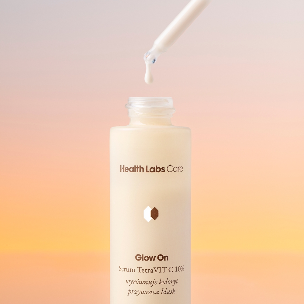 Сыворотка Health Labs Care — Для лица Glow on Tetravit C % Serum с витамином С, 30 мл — фото 2