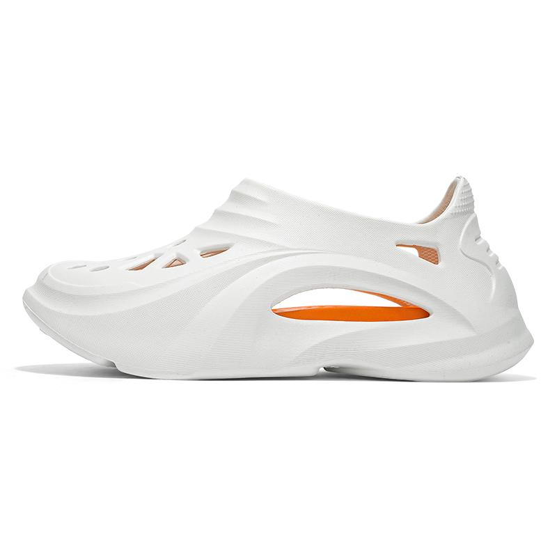 

LONGYING Клоги мужские бело-оранжевые, цвет White Orange