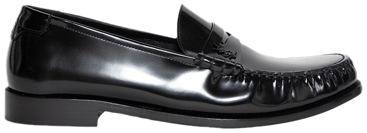 

Кроссовки Saint Laurent Le Loafer Penny Slippers 'Black', черный