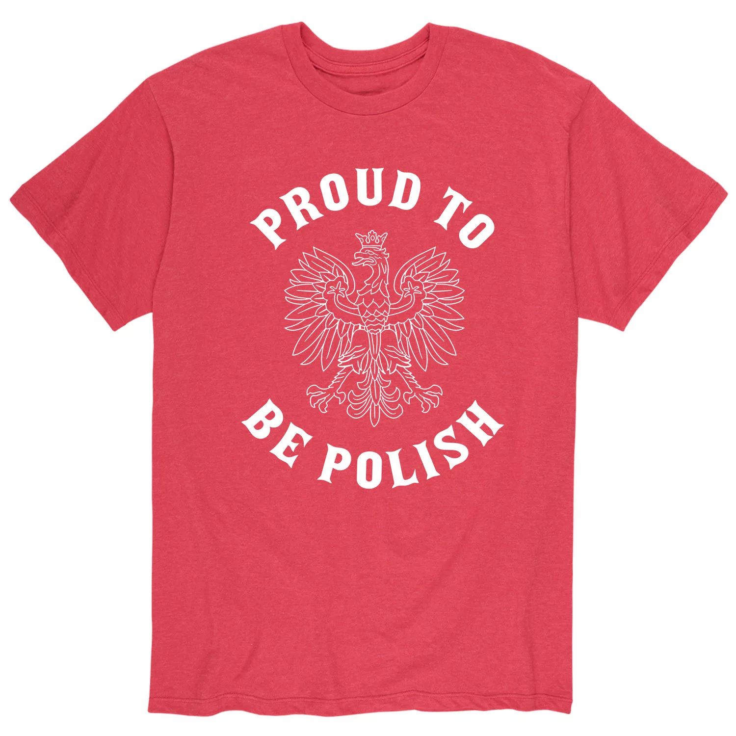 

Мужская футболка Proud To Be Polish Licensed Character