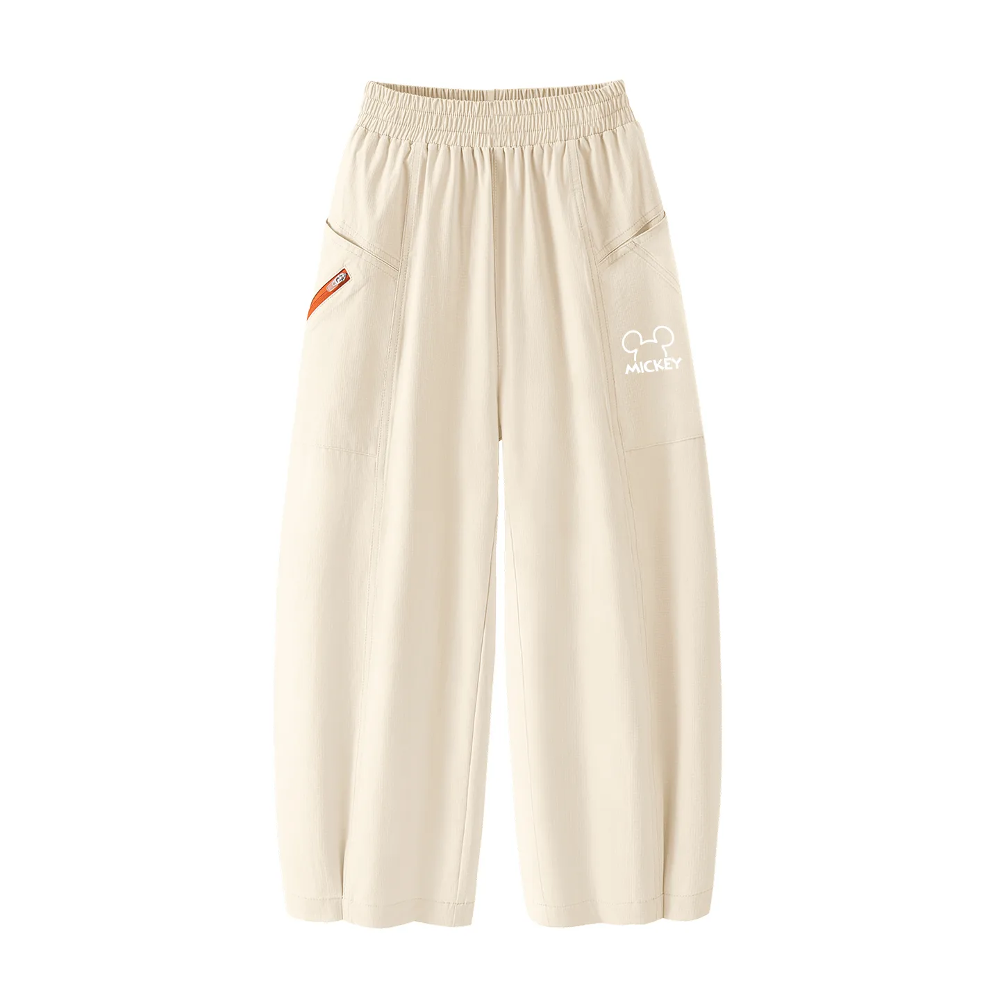 Детские спортивные карго-штаны Moderate Disney, Thick Board Di Line K Beige Apricot