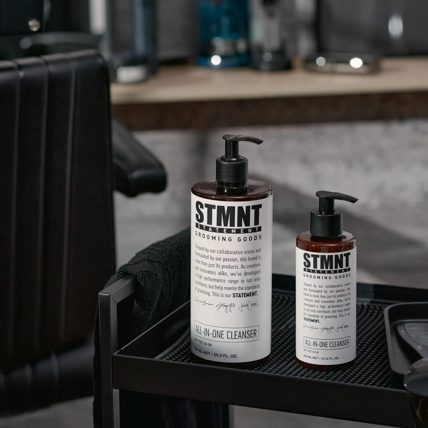 STMNT Grooming Goods Универсальное средство для ежедневного умывания | Без сульфатов SLS/SLES | Формула с усиленным уходом, активированным углем и ментолом, White — фото 4