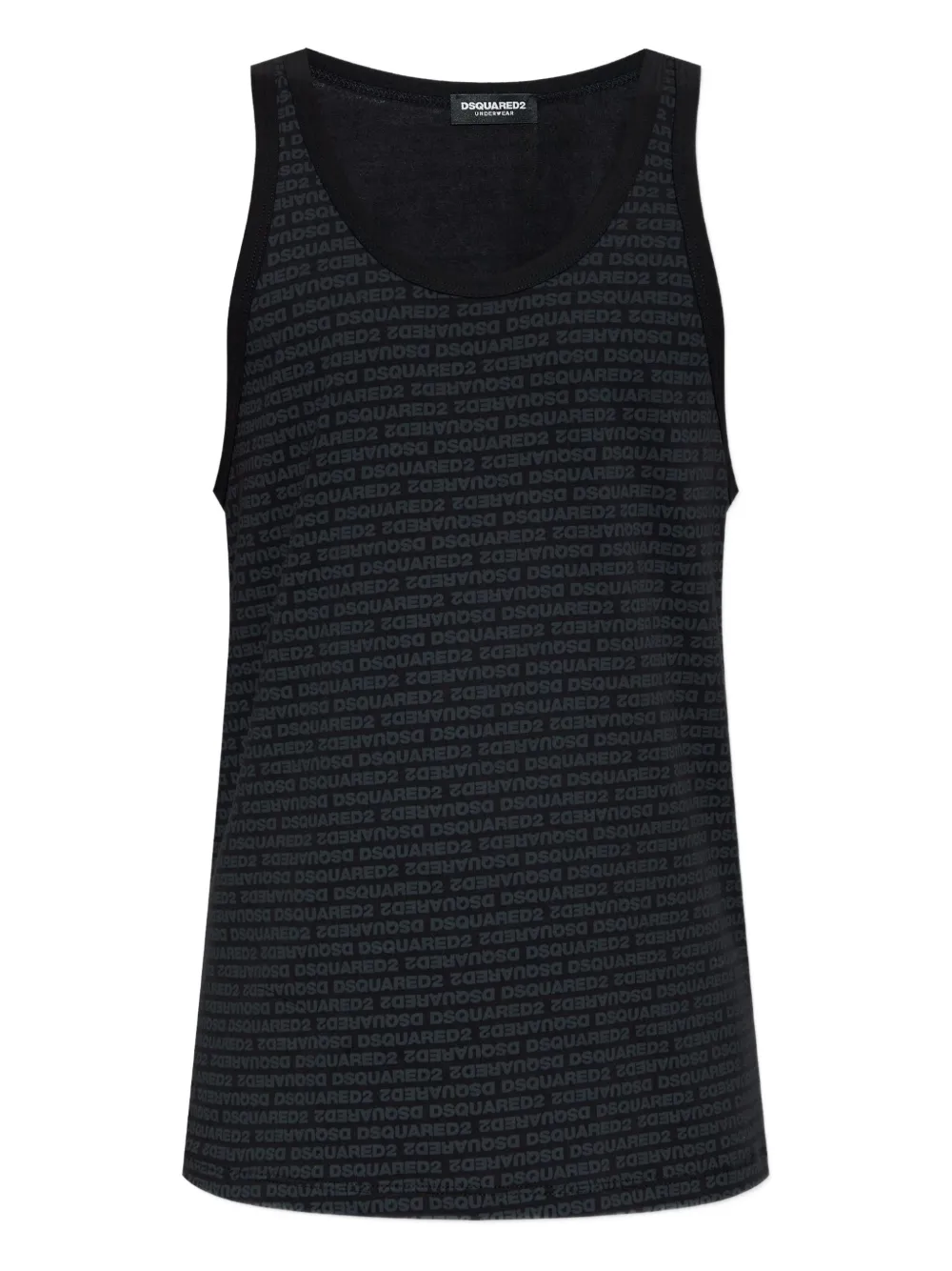 

Майка с логотипом DSQUARED2, черный