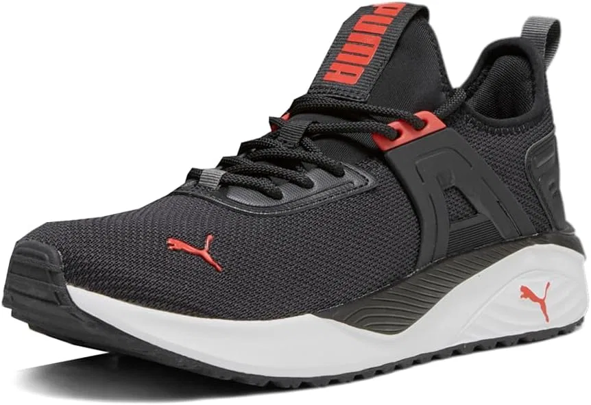 Мужские беговые кроссовки PUMA Pacer 23, Puma Black For All Time Red Puma Silver — фото 2