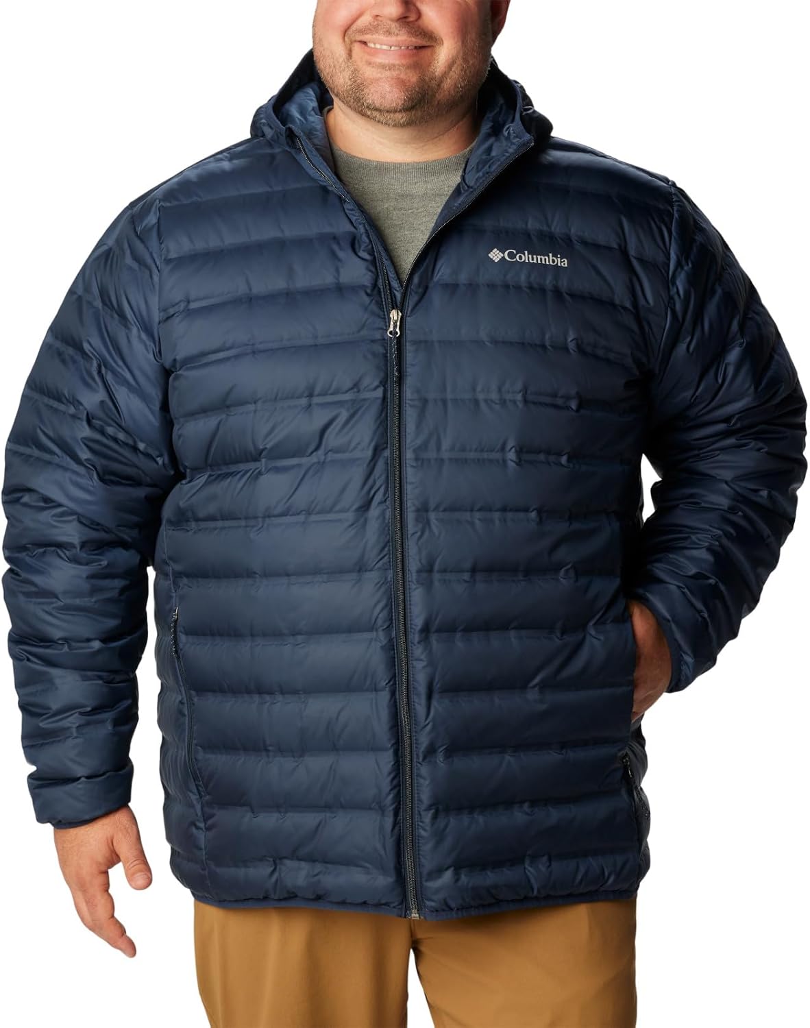 

Columbia мужская куртка Lake 22 Down Hooded, Collegiate Navy