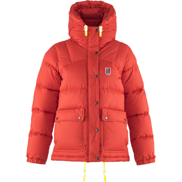 

Пуховик Fjällräven, красный