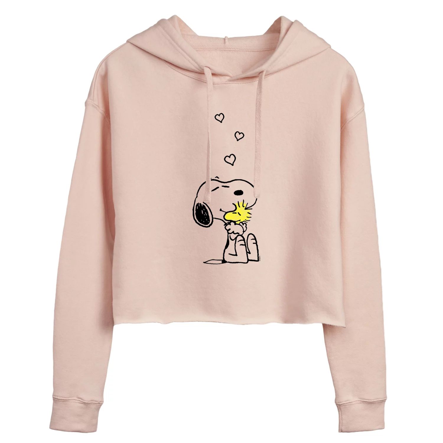 

Укороченная толстовка с рисунком Peanuts Snoopy & Woodstock Hug для юниоров Licensed Character