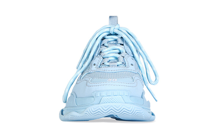 Кроссовки детские Balenciaga Triple S, синий — фото 3