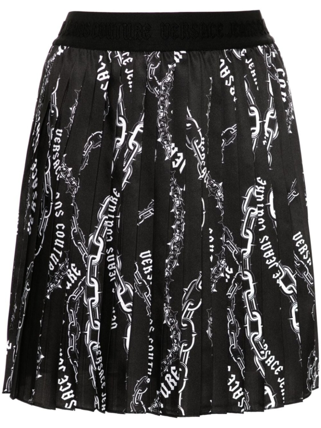 

Versace Jeans Couture юбка мини с логотипом, черный