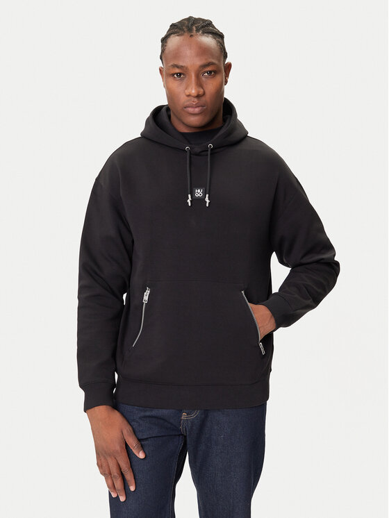 

Свитшот relaxed fit Dargenhood 50542583 Hugo, чёрный
