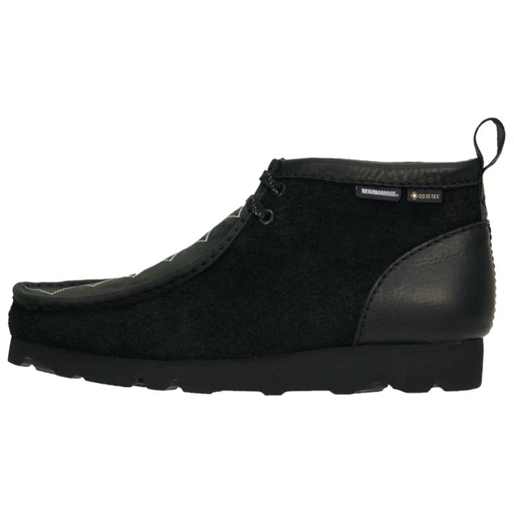 

Кроссовки clarks Originals Wallabee Boots Gore-Tex Neighborhood Black, черный