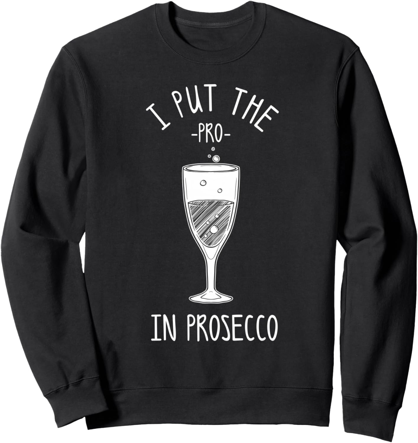 

Забавная толстовка с изображением просекко и других алкогольных напитков, подарок для мужчин и женщин Cute Italian White Liquor Drink Champagne Designs, черный