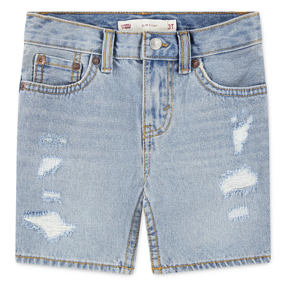 

Шорты Levi's Destructed Slims, синий