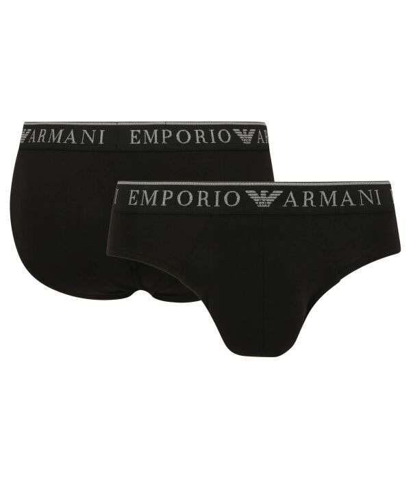 

Комплект мужских трусов Emporio Armani с логотипом, 2 пары