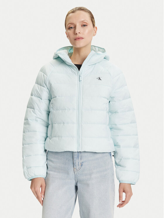 

Демисезонная куртка regular fit LV047C510G Calvin Klein Jeans, голубой, Синий, Демисезонная куртка regular fit LV047C510G Calvin Klein Jeans, голубой