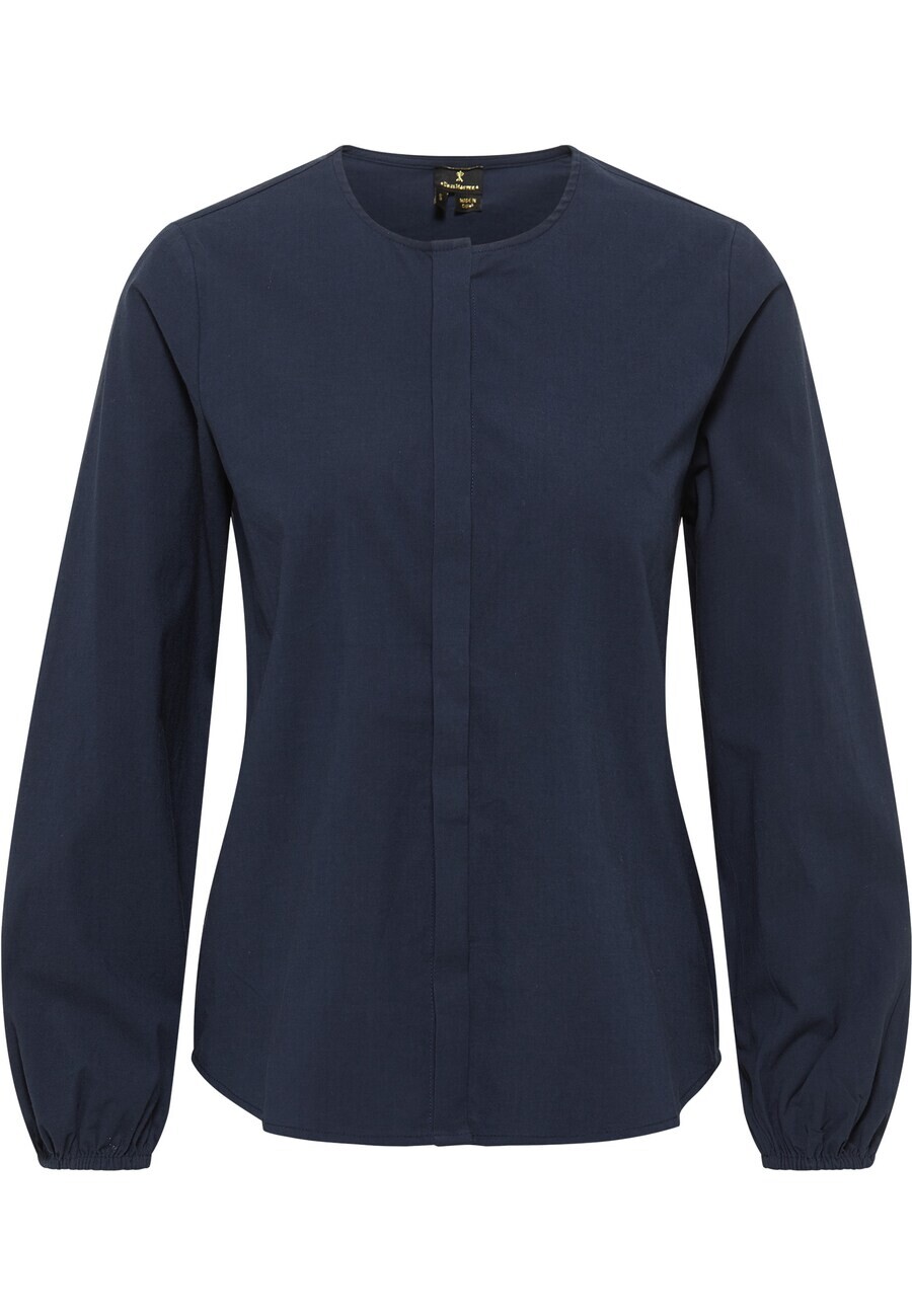 

Блузка DreiMaster Klassik Blouse Colina, морской синий