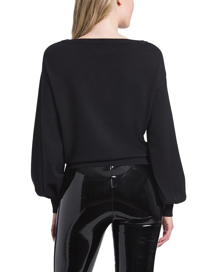 

Свитер Juicy Couture Varsity Jacquard Pullover, цвет Liquorice