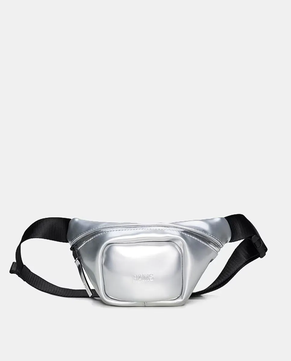 

Маленькая сумка для ягодиц Micro Fanny Pack черного цвета Rains, серебряный, Черный, Маленькая сумка для ягодиц Micro Fanny Pack черного цвета Rains, серебряный